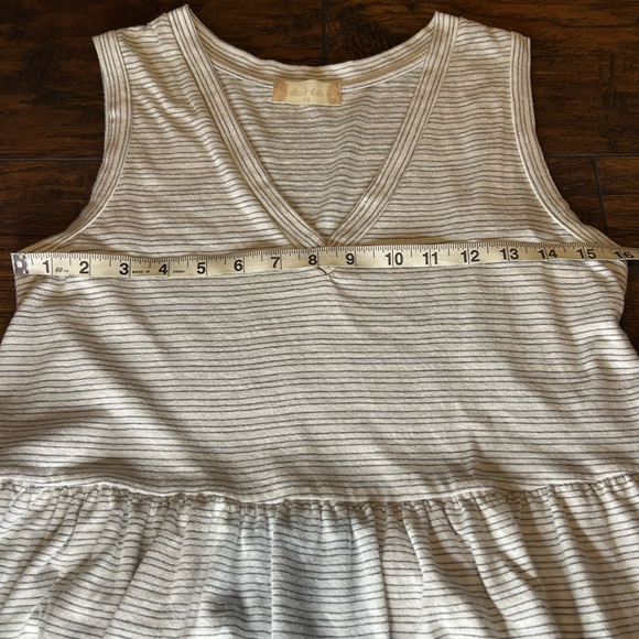 Altar'd State tiered ruffle peplum tank top Size XS - Picture 5 of 7